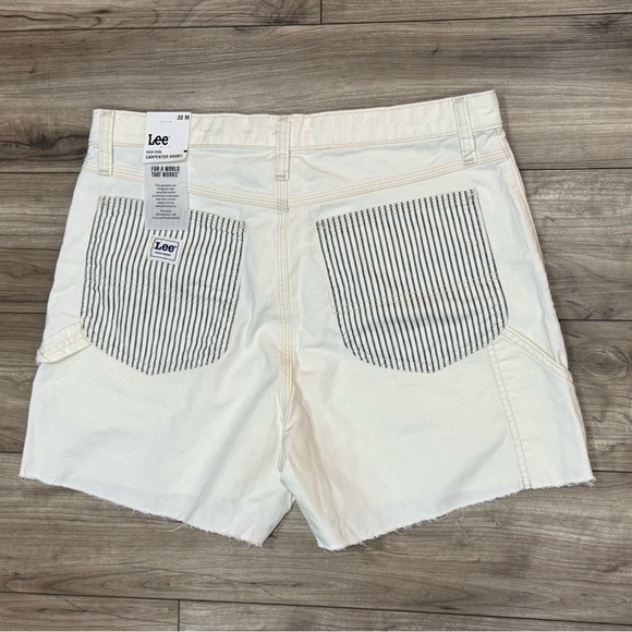 LEE WOMEN'S HIGH RISE CARPENTER SHORT Size 30 NEW - Picture 8 of 16